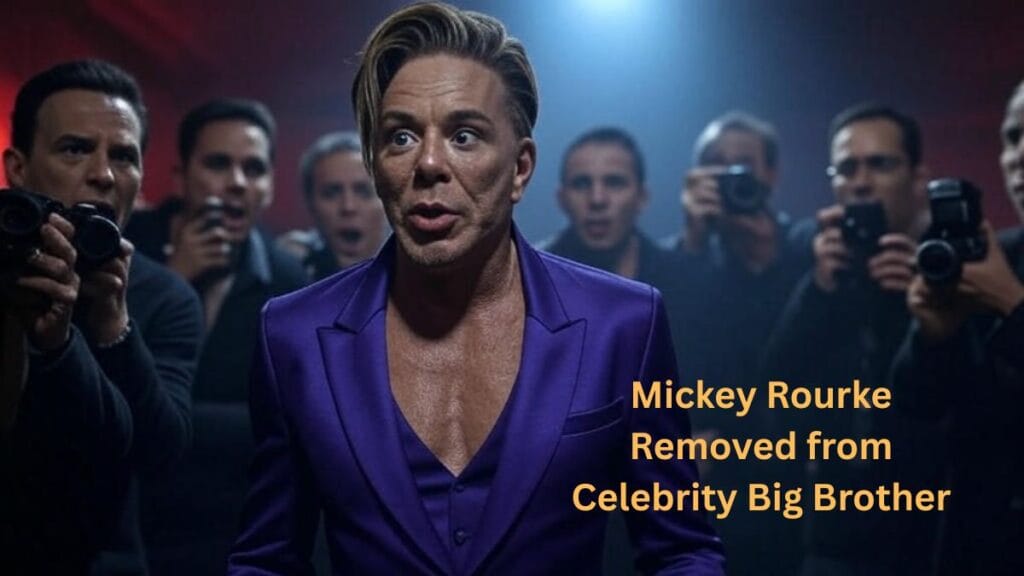 Mickey Rourke Removed from Celebrity Big Brother
