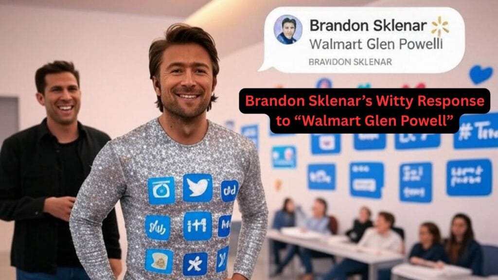 Brandon Sklenar’s Witty Response to “Walmart Glen Powell”