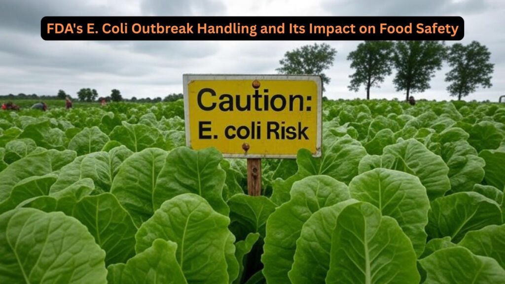 FDA's E. Coli Outbreak Handling and Its Impact on Food Safety