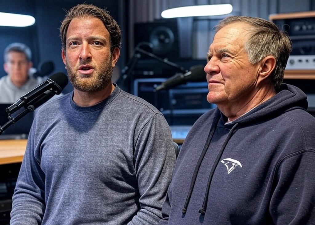Dave Portnoy Reacts to Bill Belichick’s Girlfriend Jordon Hudson Interrupting Interview: ‘Squirming